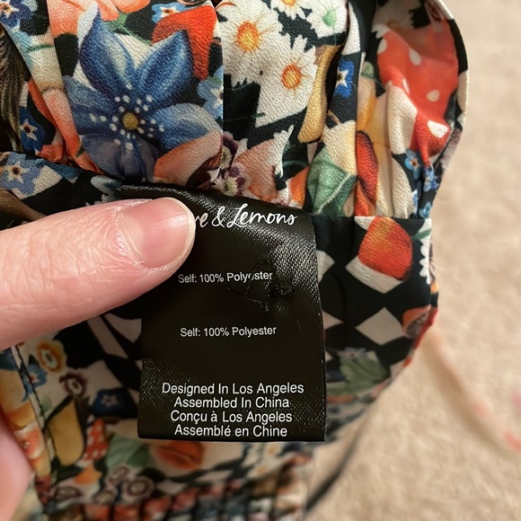 For Love & Lemons Top Deidre Halter Scarf Top - Picture 10 of 13